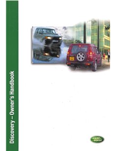 2001 LAND ROVER DISCOVERY 2 OWNERS MANUAL ENGLISCH
