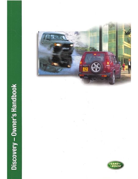 2001 LAND ROVER DISCOVERY 2 OWNERS MANUAL ENGLISCH