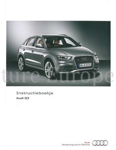 2014 AUDI Q3 OWNERS MANUAL DUTCH