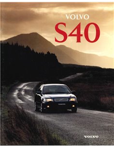1996 VOLVO S40 BROCHURE NEDERLANDS