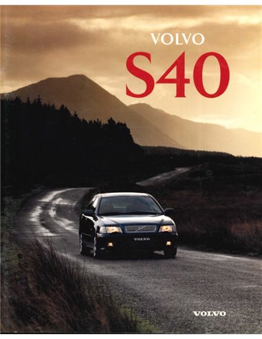 1996 VOLVO S40 BROCHURE DUTCH