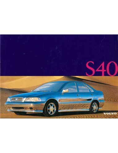 1996 VOLVO S40 BROCHURE DUTCH