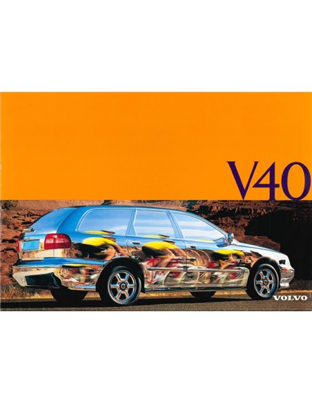 1996 VOLVO V40 PROSPEKT NIEDERLÄNDISCH
