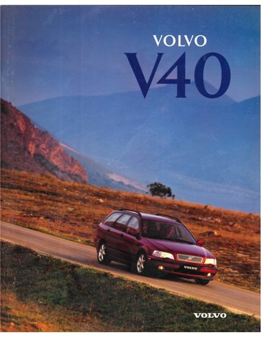 1997 VOLVO V40 BROCHURE DUTCH