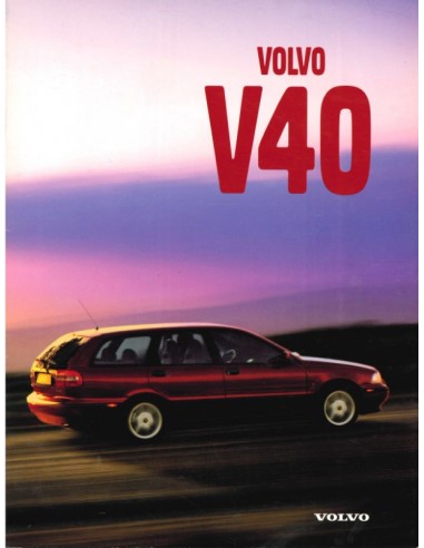1998 VOLVO V40 BROCHURE DUTCH