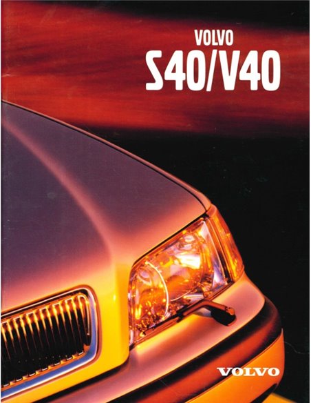 2000 VOLVO S40 | V40 BROCHURE DUTCH