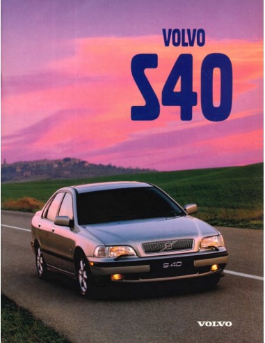 1998 VOLVO S40 BROCHURE DUITS