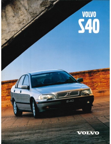 1998 VOLVO S40 BROCHURE NIEDERLÄNDISCH