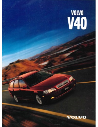 1998 VOLVO V40 BROCHURE NEDERLANDS