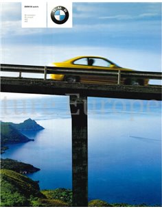 2000 BMW M RANGE BROCHURE DUTCH