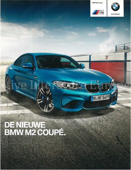 2015 BMW M2 PROSPEKT NIEDERLÄNDISCH