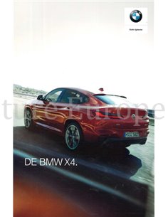 2019 BMW X4 PROSPEKT NIEDERLÄNDISCH