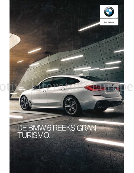 2019 BMW 6 SERIES GT BROCHURE DUTCH