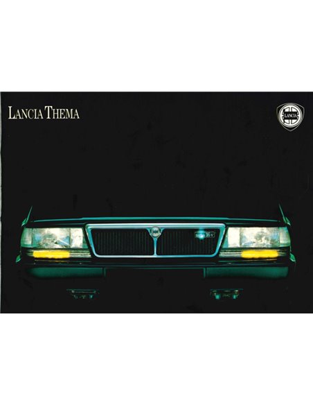 1990 LANCIA THEMA BROCHURE NEDERLANDS