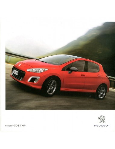 2012 PEUGEOT 308 THP BROCHURE PORTUGEES