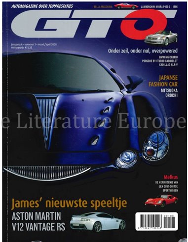 2008 GTO MAGAZINE 01 DUTCH