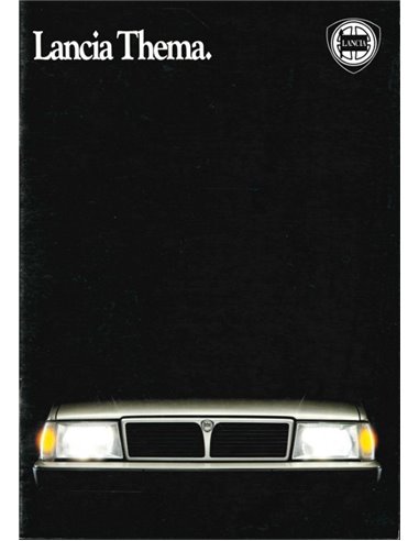 1986 LANCIA THEMA BROCHURE NEDERLANDS