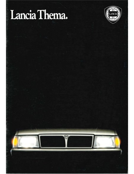 1986 LANCIA THEMA BROCHURE DUTCH