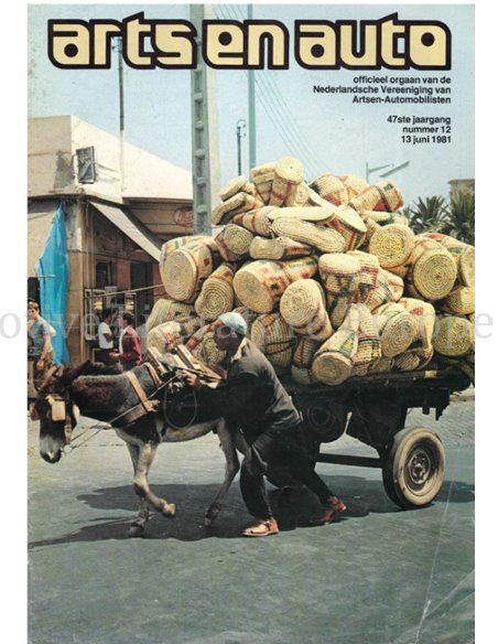 1981 ARTS EN AUTO MAGAZIN 12 NIEDERLÄNDISCH