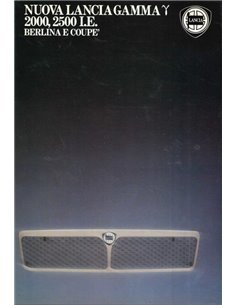 1981 LANCIA GAMMA BERLINA | COUPE BROCHURE GERMAN