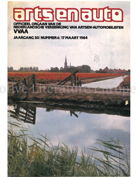 1984 ARTS EN AUTO MAGAZINE 06 NEDERLANDS