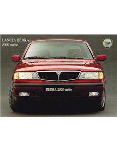 1991 LANCIA DEDRA 2000 PROSPEKT ITALIENISCH