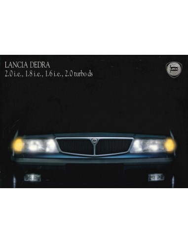 1992 LANCIA DEDRA PROSPEKT NIEDERLÄNDISCH