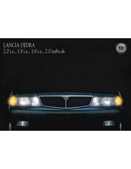 1992 LANCIA DEDRA TURBO BROCHURE DUTCH