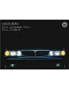 1992 LANCIA DEDRA PROSPEKT ITALIENISCH