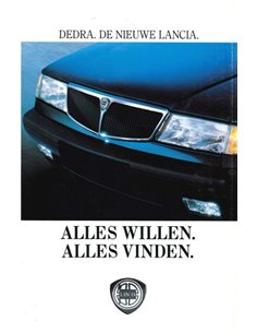 1990 LANCIA DEDRA PROSPEKT NIEDERLÄNDISCH