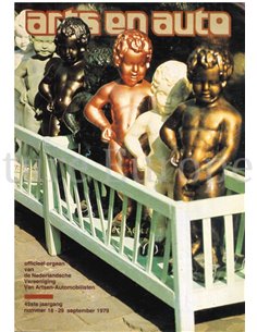 1979 ARTS EN AUTO MAGAZINE 18 DUTCH