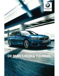 2018 BMW 5 SERIE TOURING BROCHURE NEDERLANDS