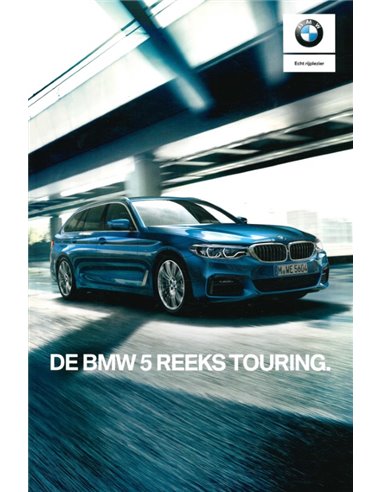 2018 BMW 5 SERIE TOURING BROCHURE NEDERLANDS