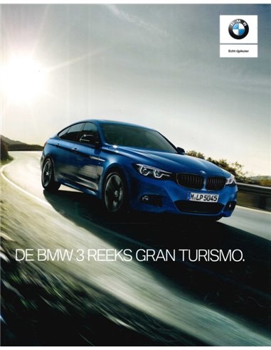 2019 BMW 3 SERIES GRAN TURISMO BROCHURE DUTCH