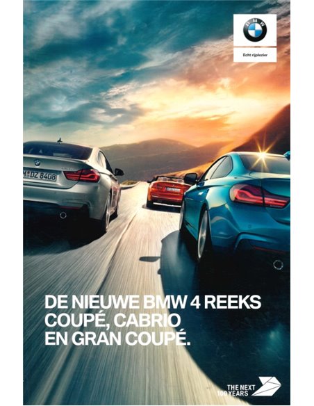 2017 BMW 4 SERIE BROCHURE NEDERLANDS