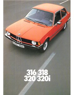 1976 BMW 3 SERIES BROCHURE DUTCH
