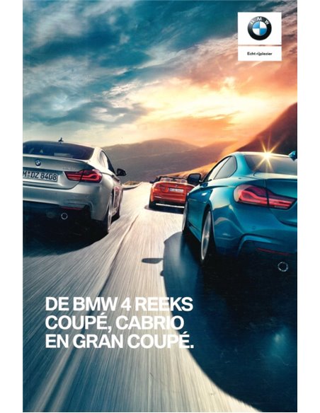 2018 BMW 4 SERIE BROCHURE NEDERLANDS