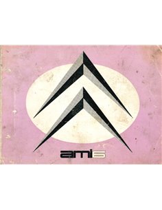 1962 CITROEN AMI 6 INSTRUCTIEBOEKJE DUITS