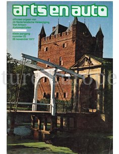 1977 ARTS EN AUTO MAGAZINE 22 DUTCH