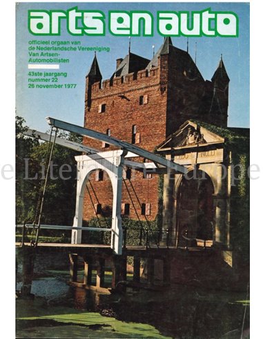 1977 ARTS EN AUTO MAGAZINE 22 DUTCH