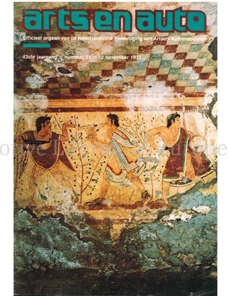 1977 ARTS EN AUTO MAGAZIN 21 NIEDERLÄNDISCH