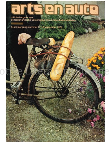 1978 ARTS EN AUTO MAGAZINE 17 DUTCH