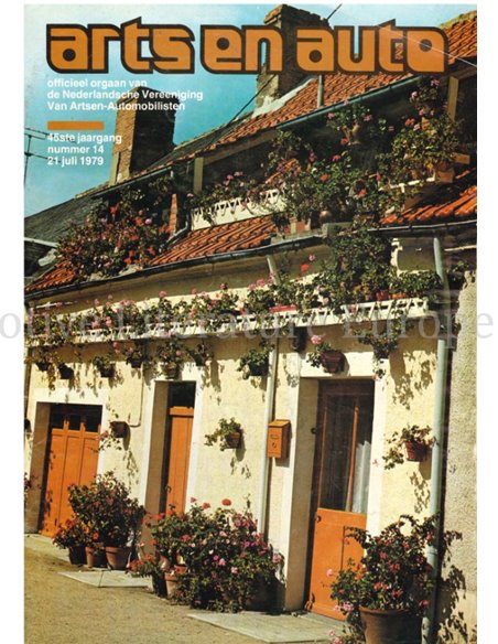 1979 ARTS EN AUTO MAGAZIN 14 NIEDERLÄNDISCH