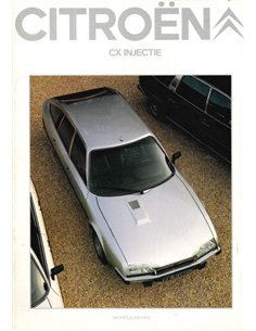 1982 CITROËN CX PROSPEKT NIEDERLÄNDISCH