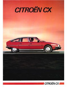 1984 CITROËN CX PROSPEKT NIEDERLÄNDISCH