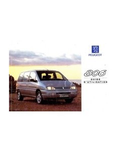 1998 PEUGEOT 806 INSTRUCTIEBOEKJE FRANS