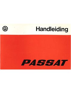 1975 VOLKSWAGEN PASSAT INSTRUCTIEBOEKJE NEDERLANDS