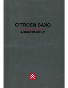 1997 CITROEN SAXO INSTRUCTIEBOEKJE NEDERLANDS