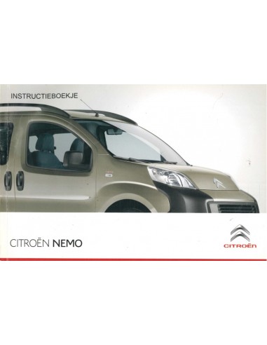 2011 CITROËN NEMO INSTRUCTIEBOEKJE NEDERLANDS