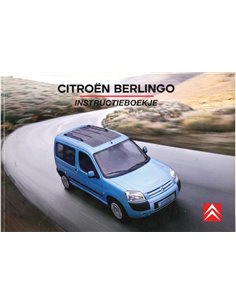 2005 CITROEN BERLINGO OWNERS MANUAL DUTCH